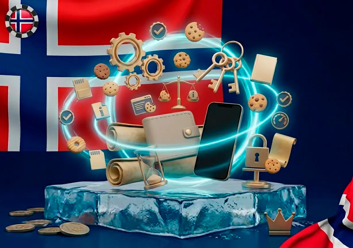 Informasjonskapsler og datasporingsinformasjon for www.kakeglede.com-brukere i Norge.